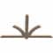Ekena Millwork Redmond Smooth Timber Gable Bracket, Douglas Fir, 60"W x 35"H x 1 1/2"D x 3 1/2"F, 14/12 Pitch GBW060X35X0204RED00SDF - alternate 3